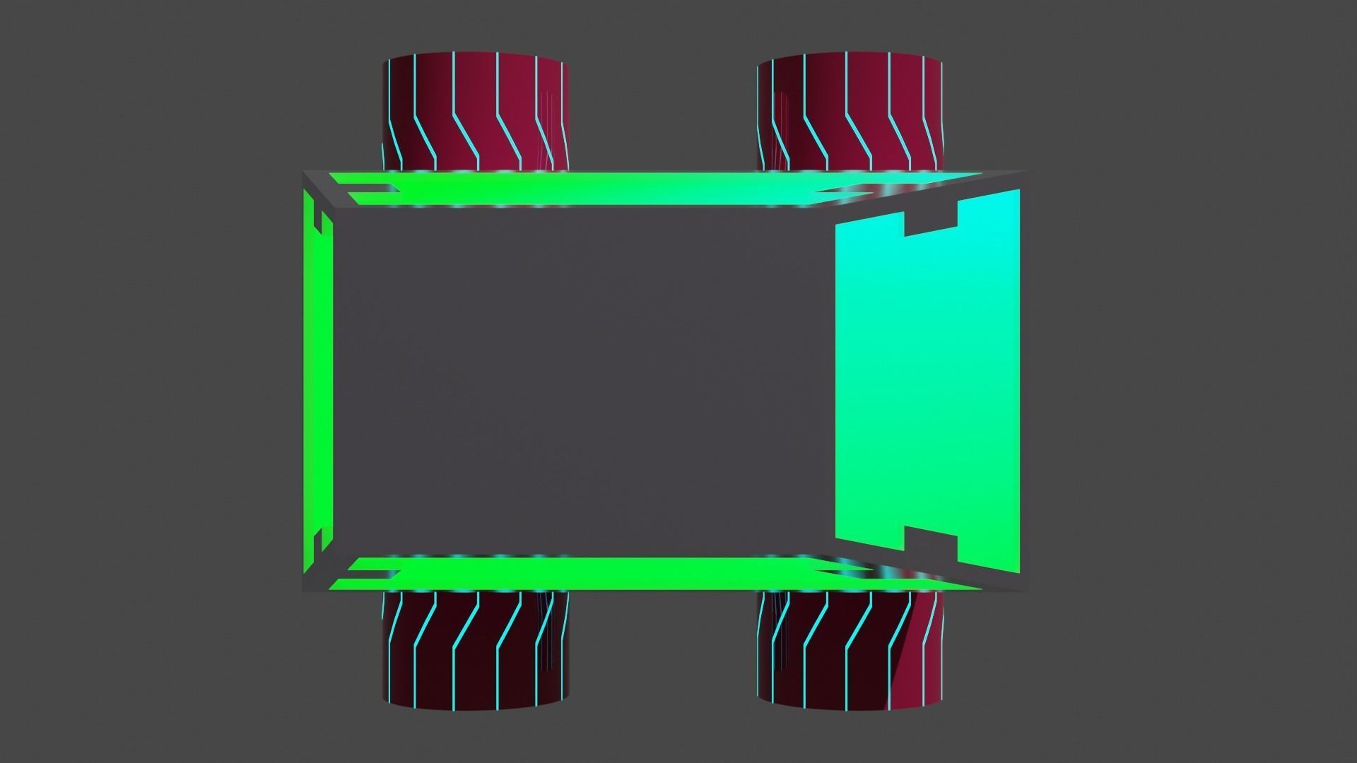 Space Vehicle Car 3D model_2