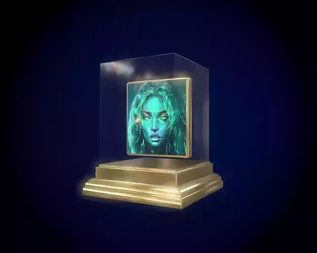 Gold Club Neurogirl 3 3D model