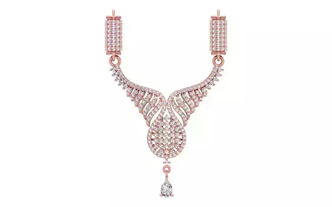 Women Necklaces Pendants 3dm STL OBJ FBX Renders Details