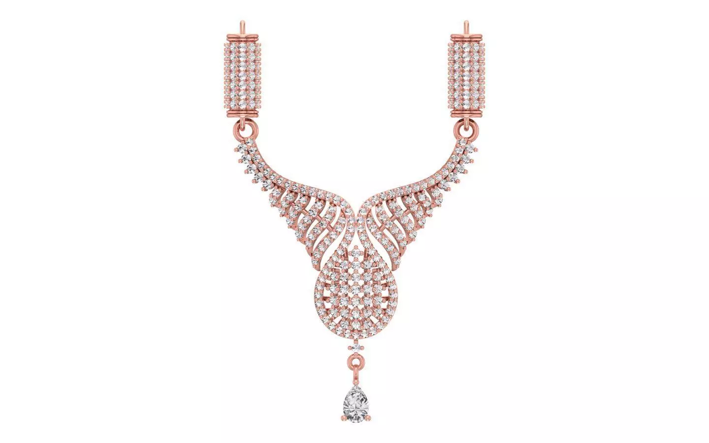 Women Necklaces Pendants 3dm STL OBJ FBX Renders Details 3D print model