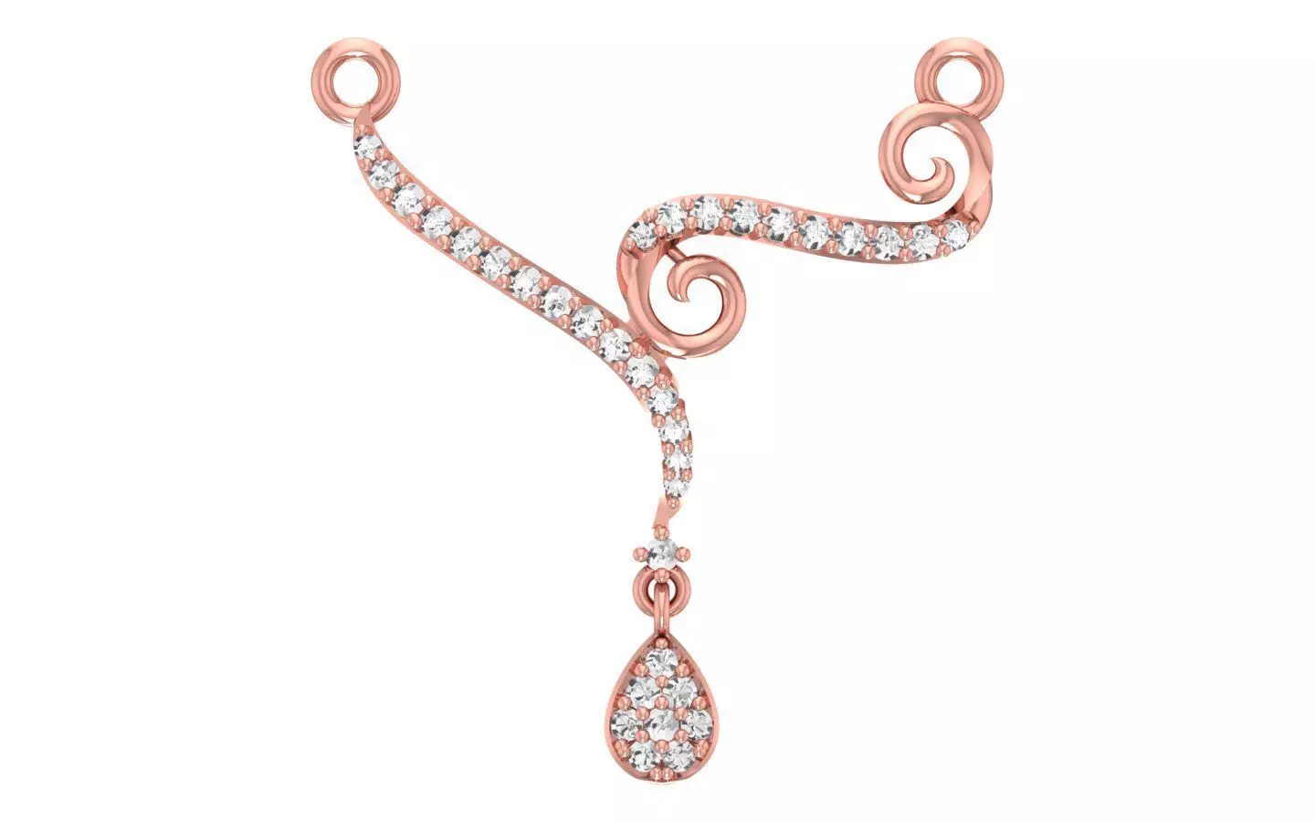 Women Necklaces Pendants 3dm STL OBJ FBX Renders Details 3D print model