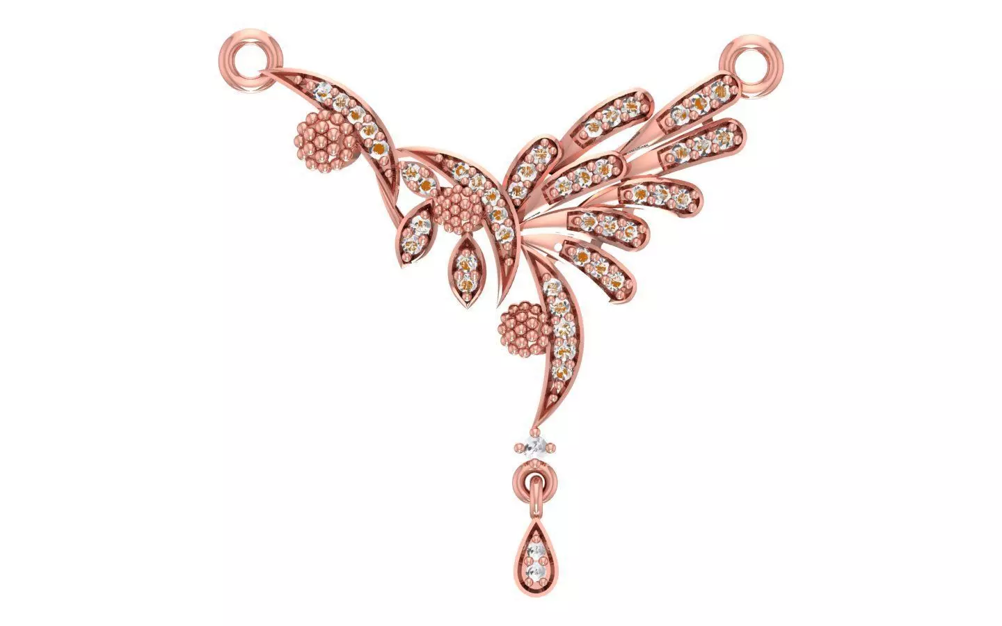 Women Necklaces Pendants 3dm STL OBJ FBX Renders Details 3D print model