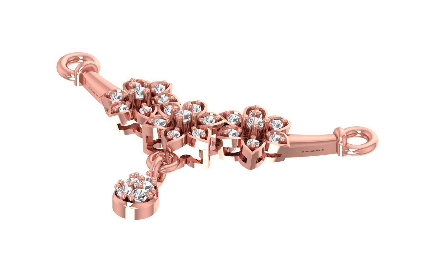 Women Necklaces Pendants 3dm STL OBJ FBX Renders Details 3D print model_2