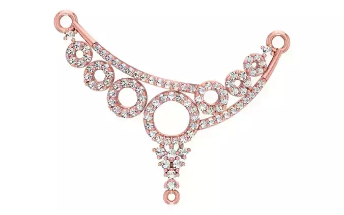 Women Necklaces Pendants 3dm STL OBJ FBX Renders Details