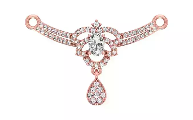 Women Necklaces Pendants 3dm STL OBJ FBX Renders Details