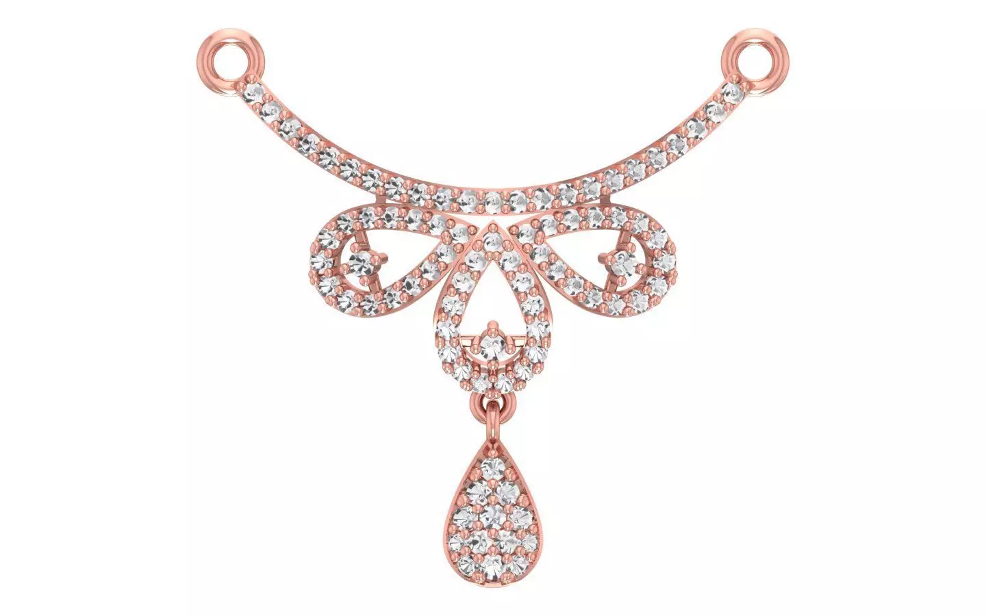 Women Necklaces Pendants 3dm STL OBJ FBX Renders Details 3D print model_0