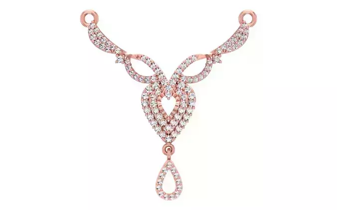 Women Necklaces Pendants 3dm STL OBJ FBX Renders Details