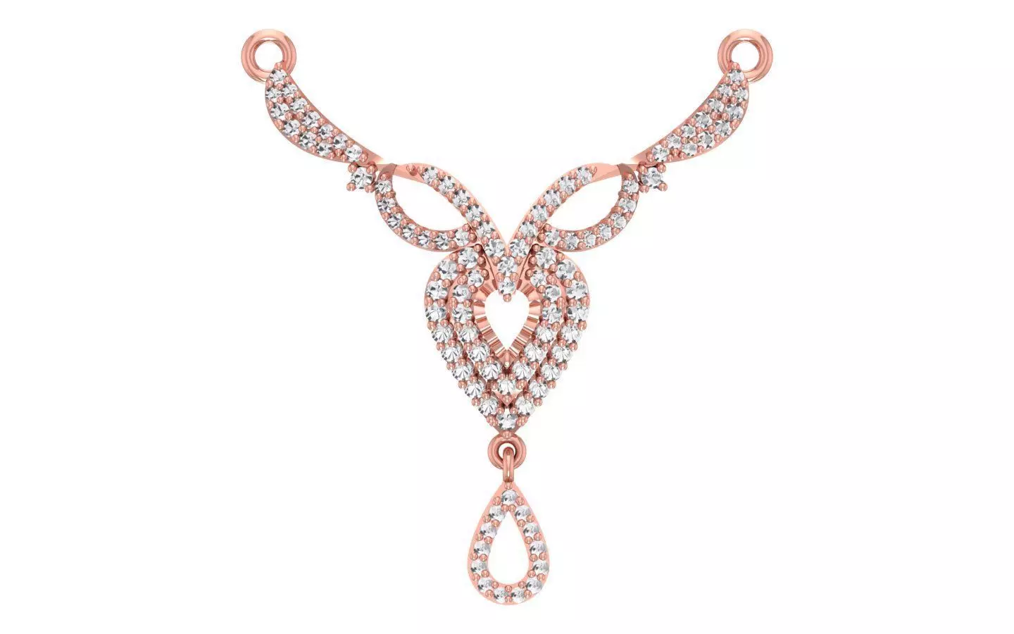 Women Necklaces Pendants 3dm STL OBJ FBX Renders Details 3D print model