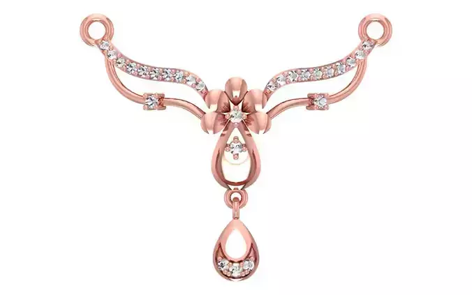 Women Necklaces Pendants 3dm STL OBJ FBX Renders Details