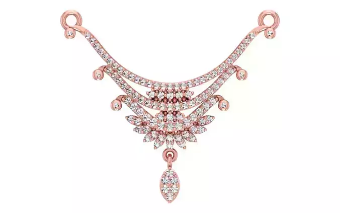 Women Necklaces Pendants 3dm STL OBJ FBX Renders Details