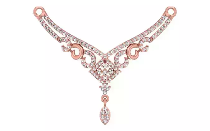 Women Necklaces Pendants 3dm STL OBJ FBX Renders Details