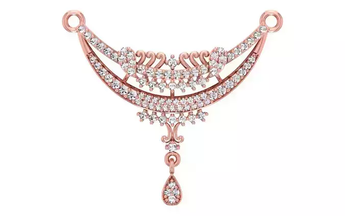 Women Necklaces Pendants 3dm STL OBJ FBX Renders Details