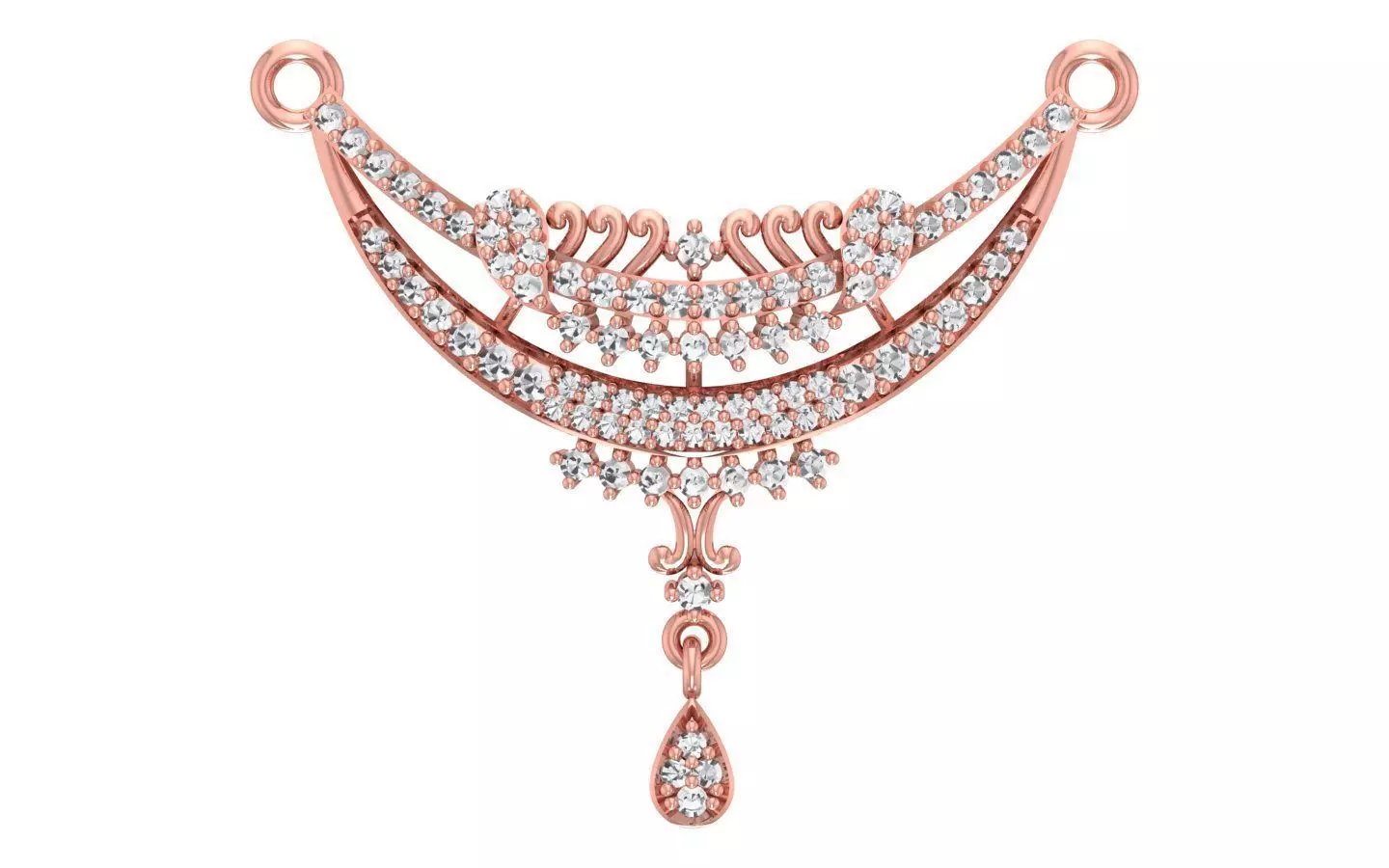 Women Necklaces Pendants 3dm STL OBJ FBX Renders Details 3D print model