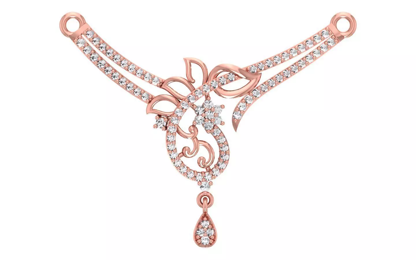 Women Necklaces Pendants 3dm STL OBJ FBX Renders Details 3D print model_0