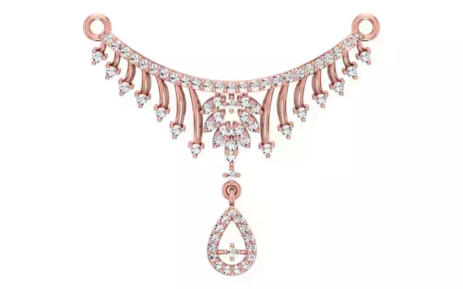 Women Necklaces Pendants 3dm STL OBJ FBX Renders Details