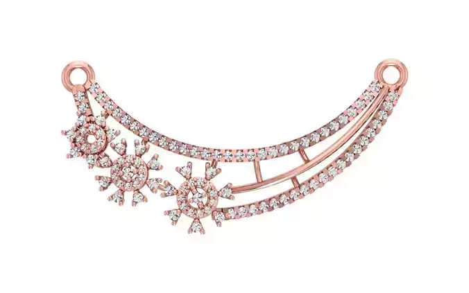 Women Necklaces Pendants 3dm STL OBJ FBX Renders Details