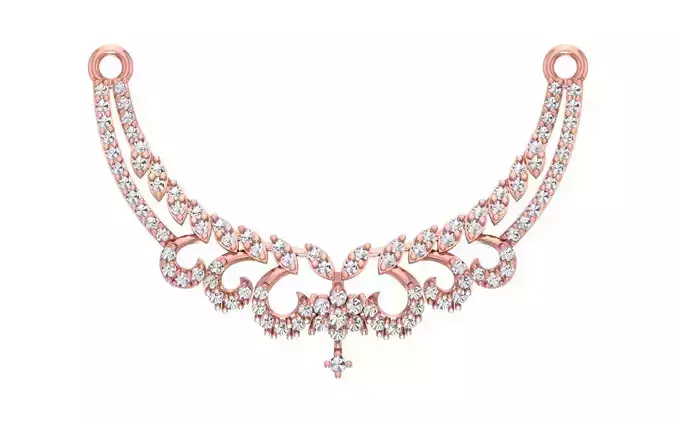 Women Necklaces Pendants 3dm STL OBJ FBX Renders Details