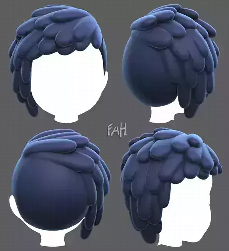 Base Hair for Boy V38