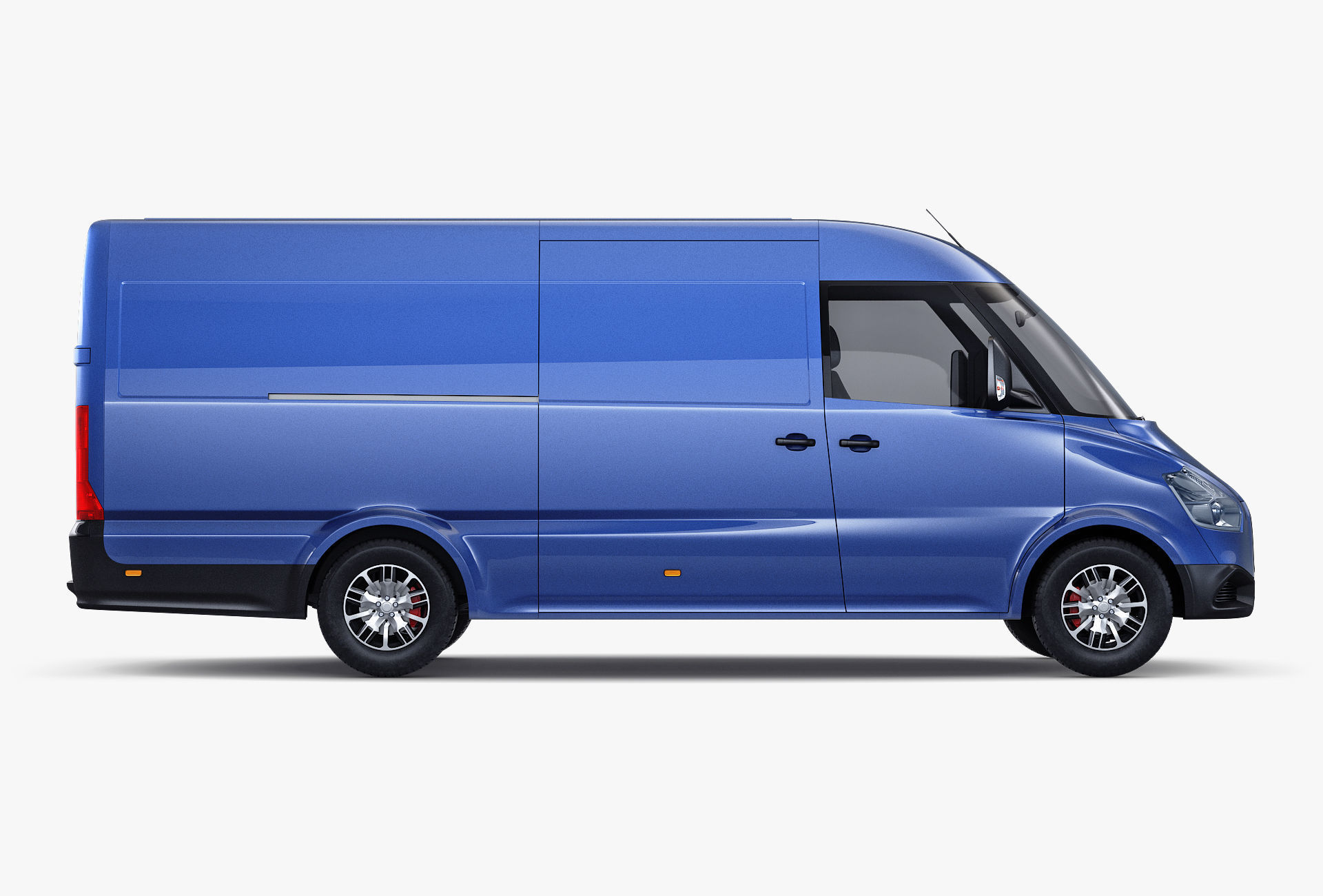 Generic Commercial Cargo Van M 2 3D model_6