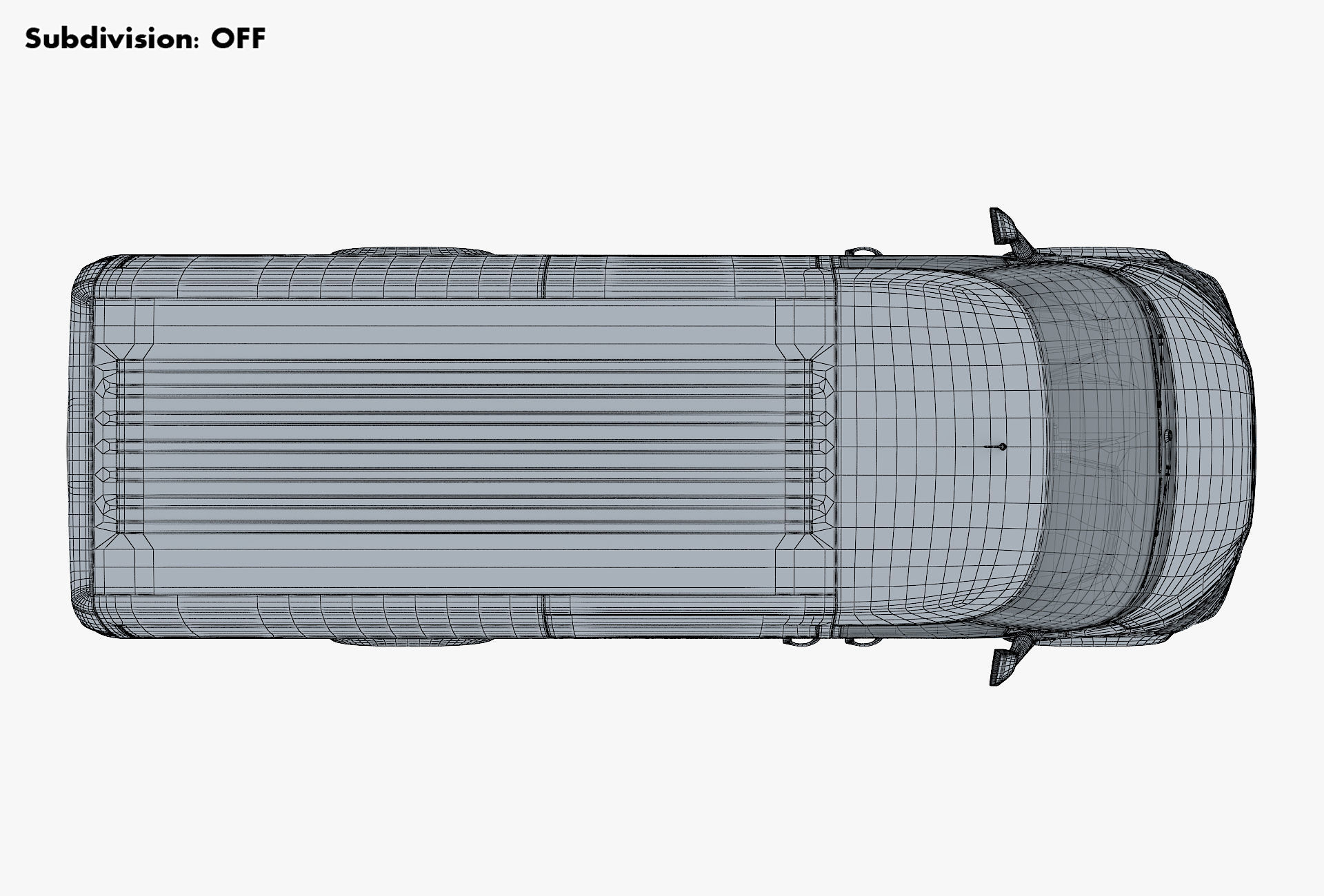 Generic Commercial Cargo Van M 2 3D model_28
