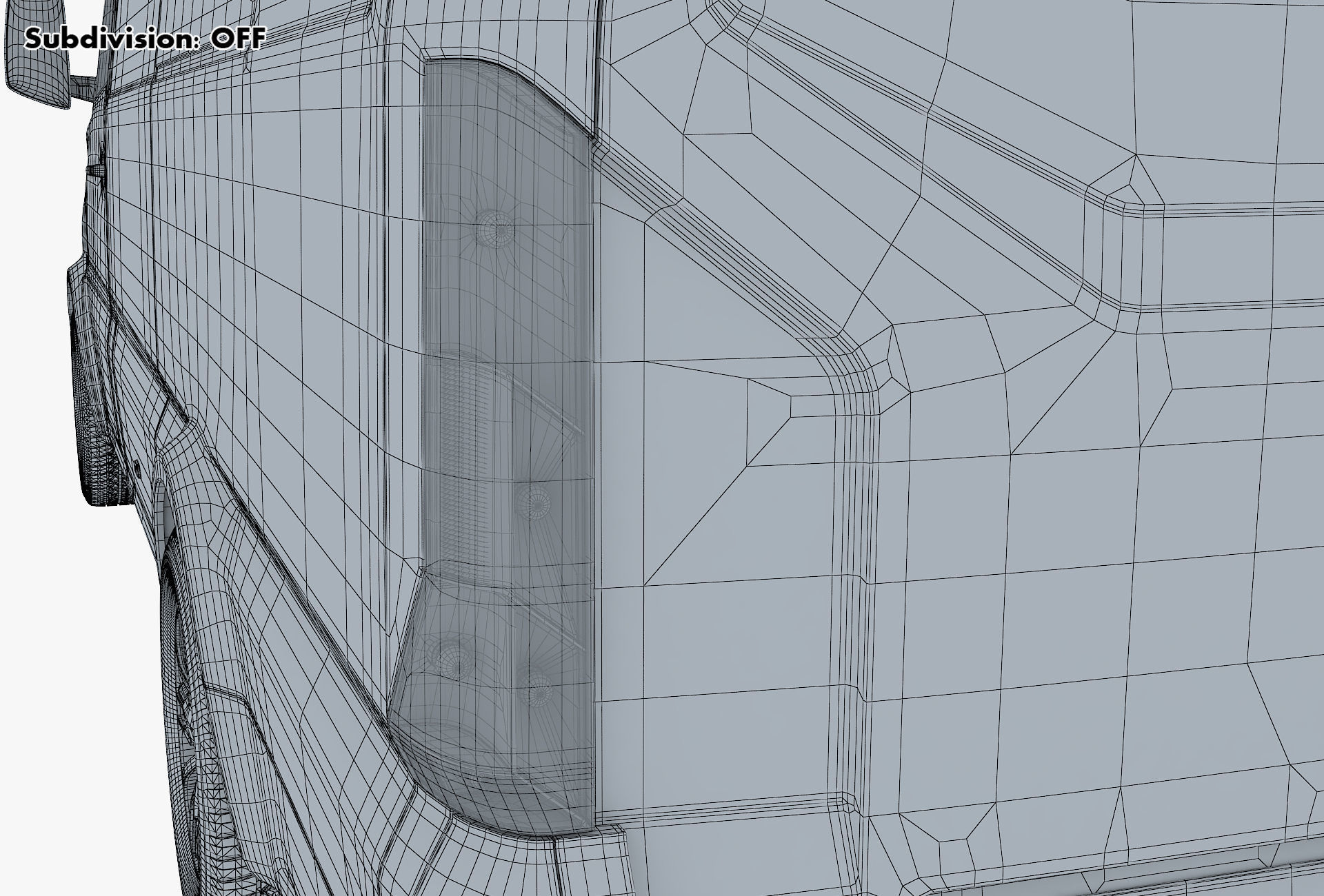 Generic Commercial Cargo Van M 2 3D model_36