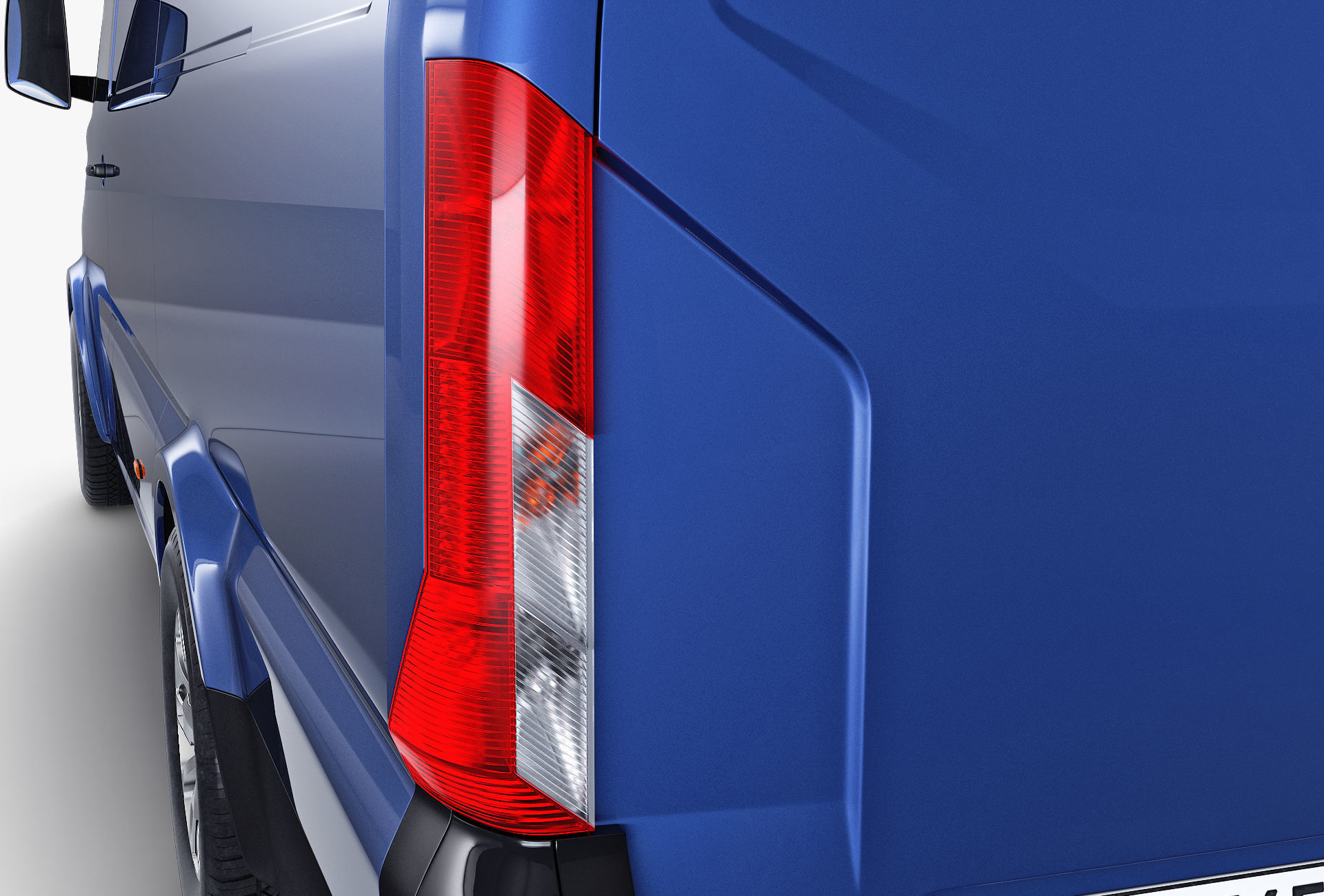 Generic Commercial Cargo Van M 2 3D model_11