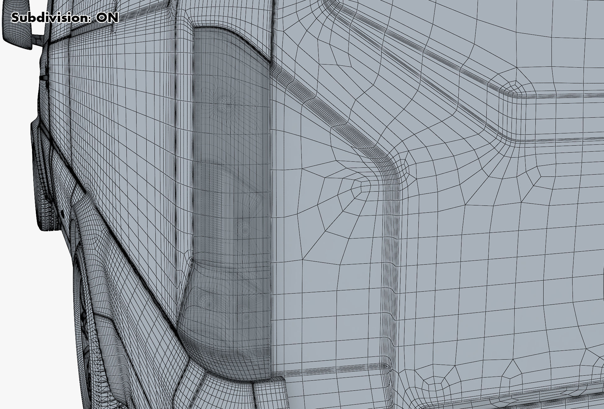 Generic Commercial Cargo Van M 2 3D model_35