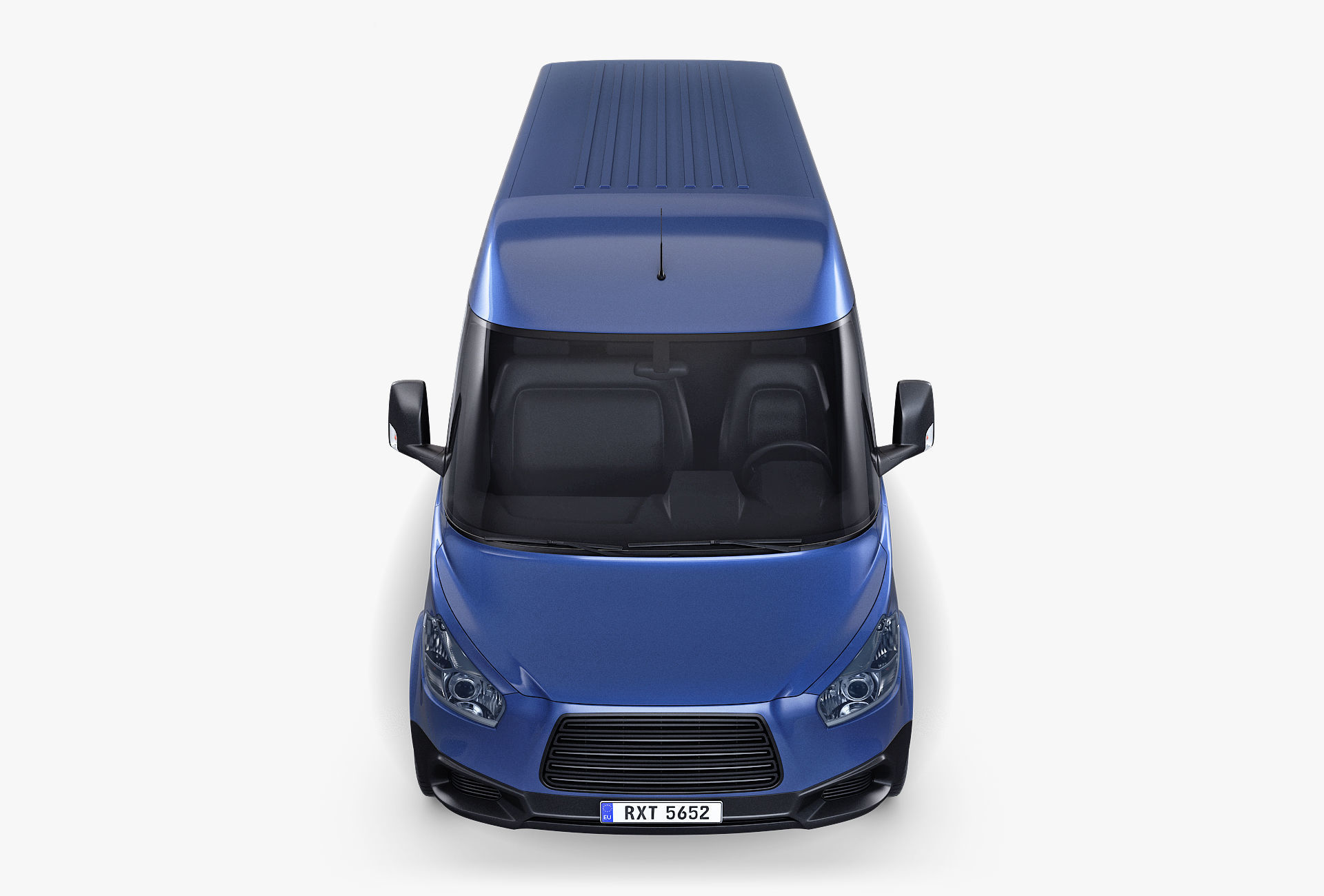 Generic Commercial Cargo Van M 2 3D model_8