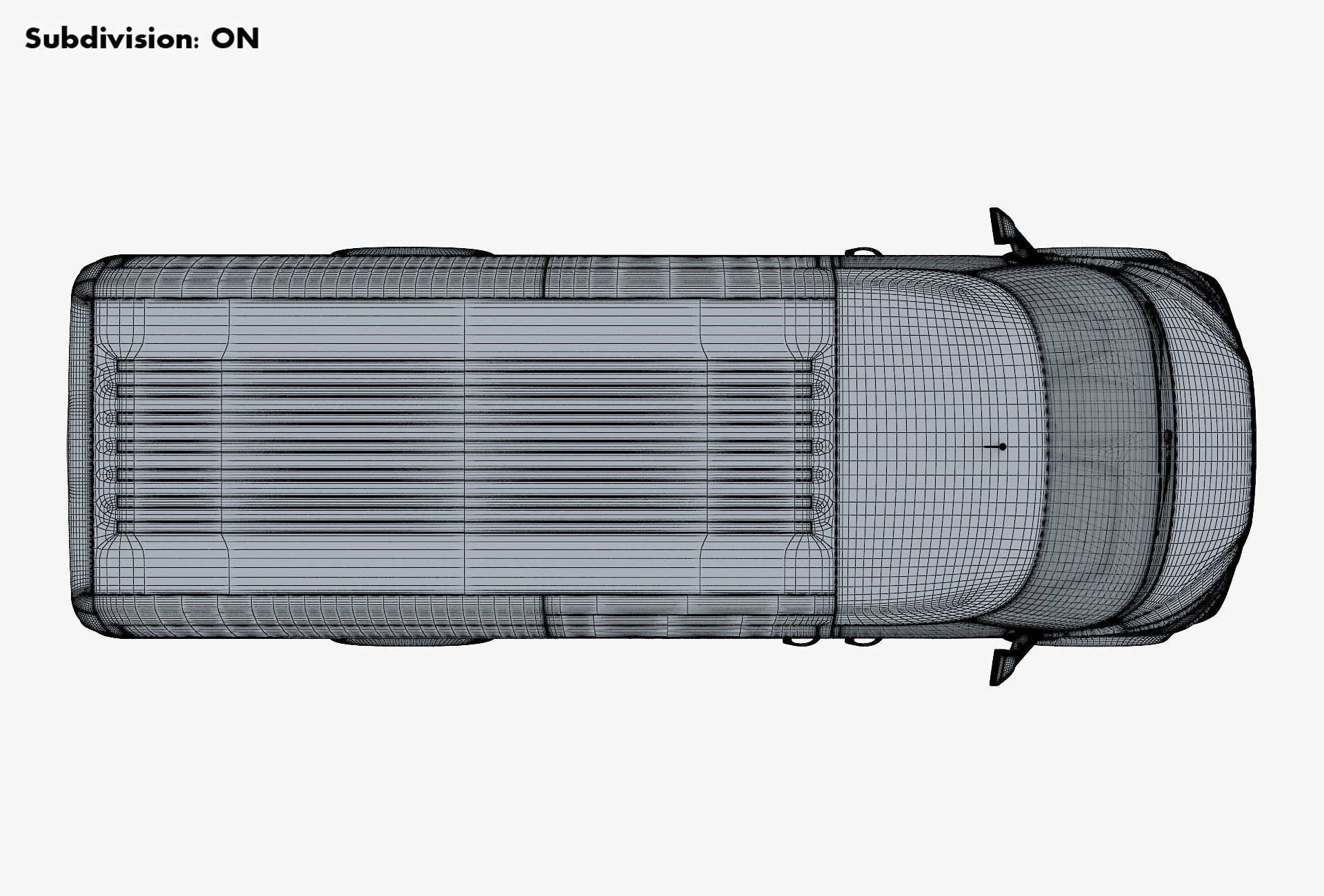 Generic Commercial Cargo Van M 2 3D model_27