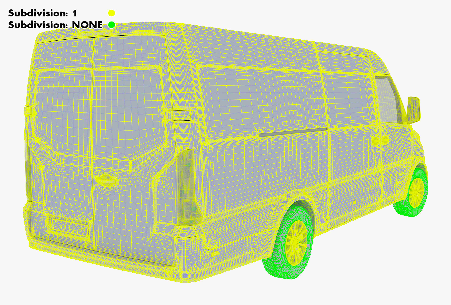 Generic Commercial Cargo Van M 2 3D model_40