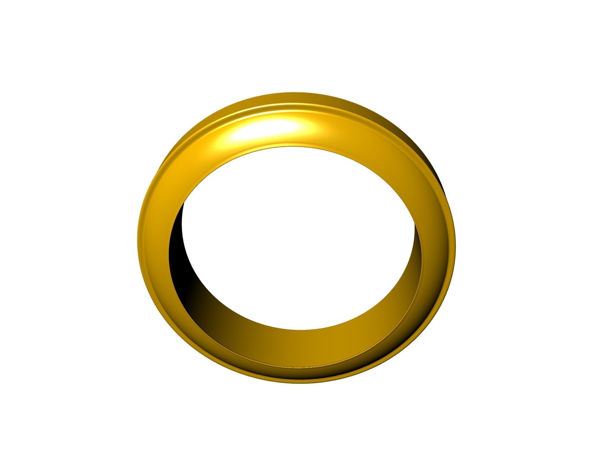 4 sizes wedding band 6534 stl verified 3D print model_21