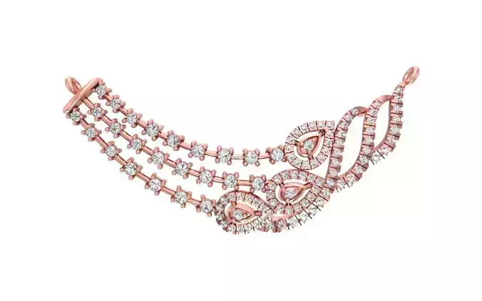 Women Necklaces Pendants 3dm STL OBJ FBX Renders Details