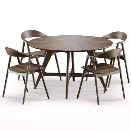 Dining set 5 by CoshLiving Kett