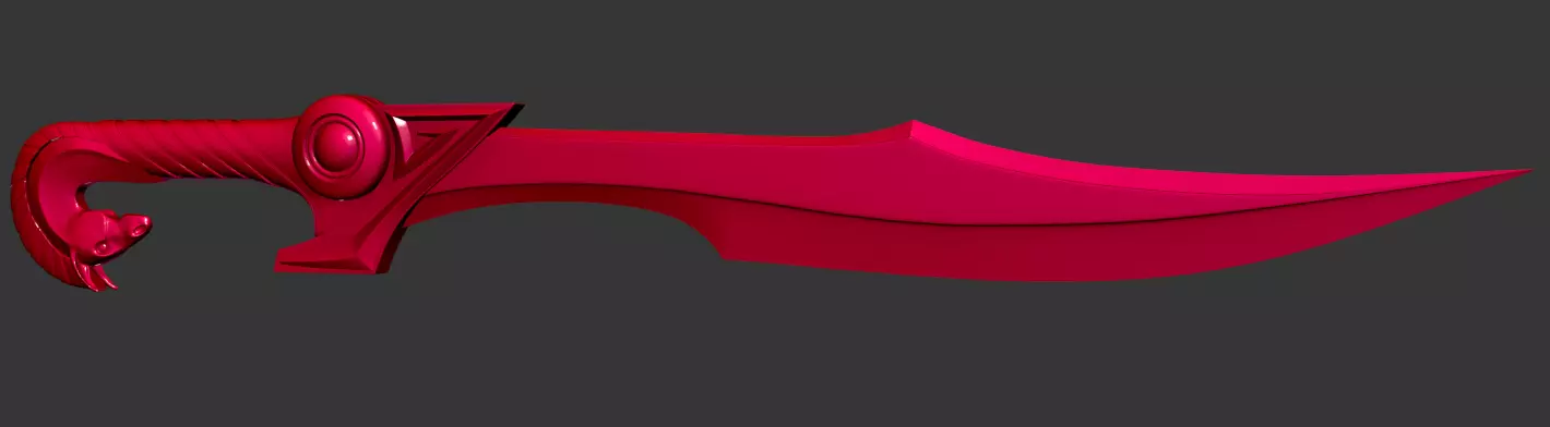 Sword of Achilles 3D model_0