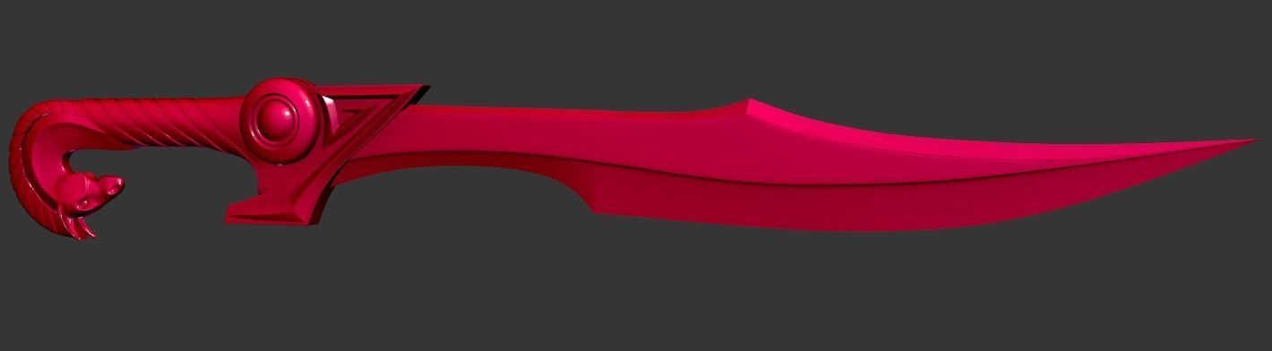 Sword of Achilles 3D model_1