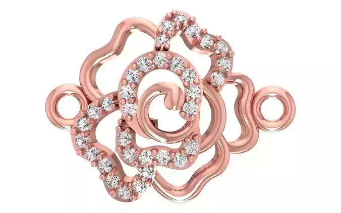 Women Necklaces Pendants 3dm STL OBJ FBX Renders Details