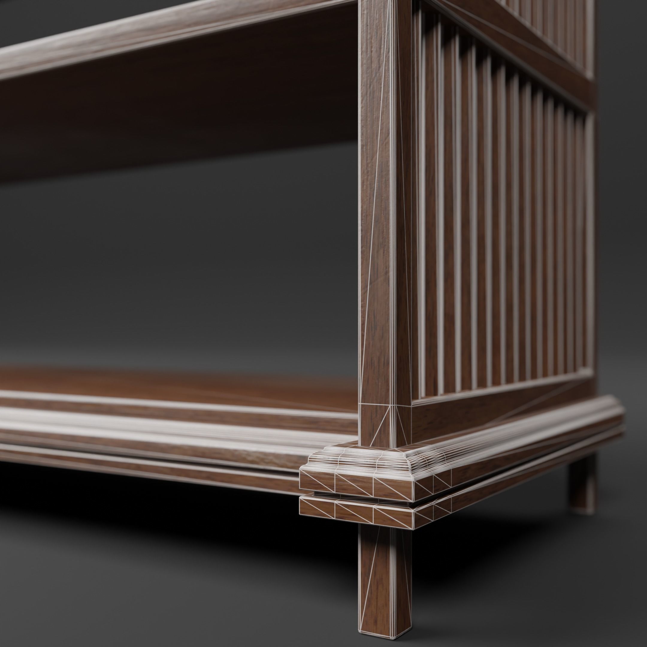 Book Case Free 3D model_14