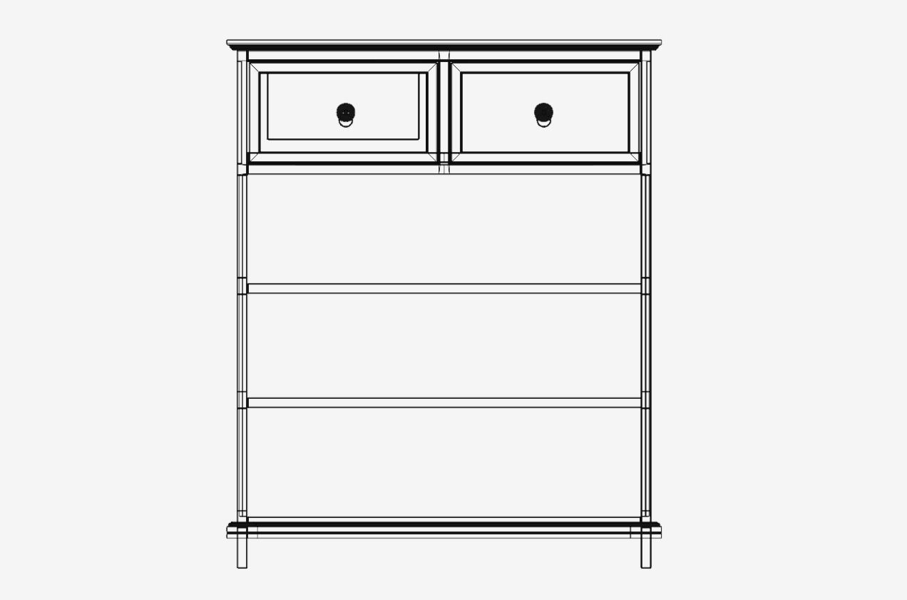 Book Case Free 3D model_15