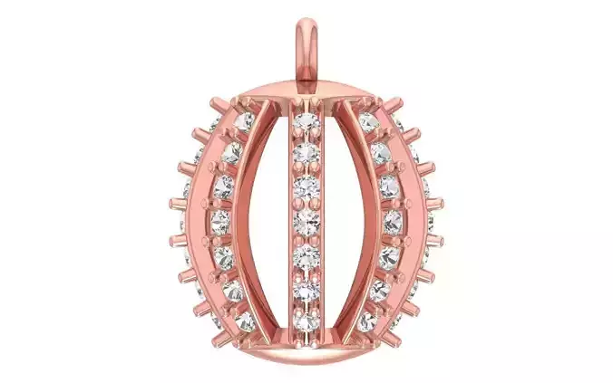 Women Necklaces Pendants 3dm STL OBJ FBX Renders Details