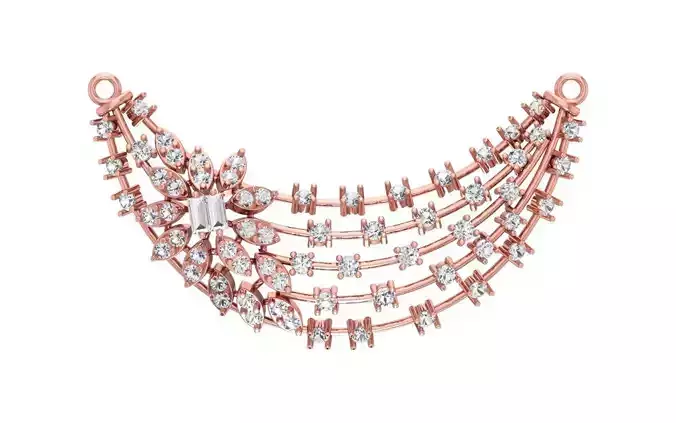 Women Necklaces Pendants 3dm STL OBJ FBX Renders Details