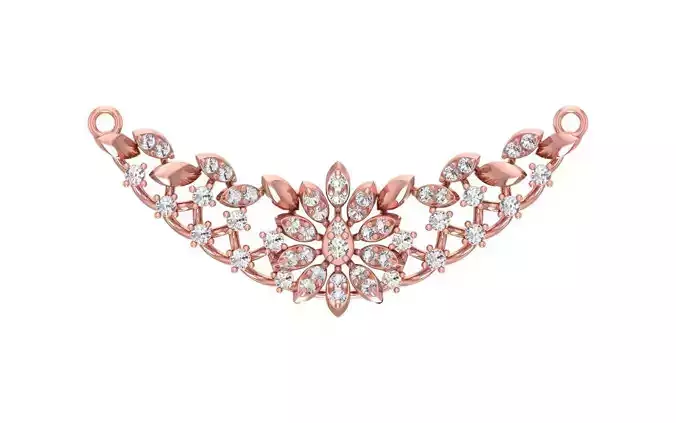 Women Necklaces Pendants 3dm STL OBJ FBX Renders Details