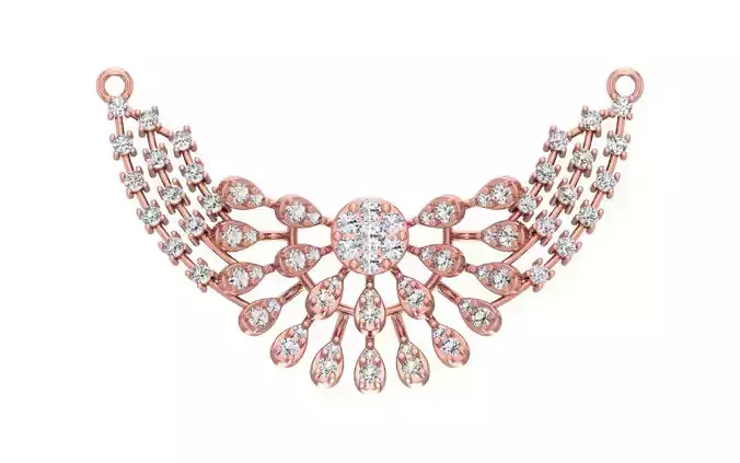 Women Necklaces Pendants 3dm STL OBJ FBX Renders Details