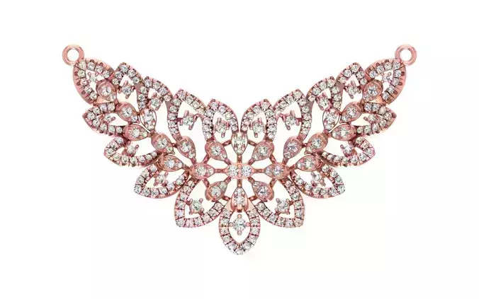 Women Necklaces Pendants 3dm STL OBJ FBX Renders Details