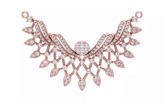 Women Necklaces Pendants 3dm STL OBJ FBX Renders Details