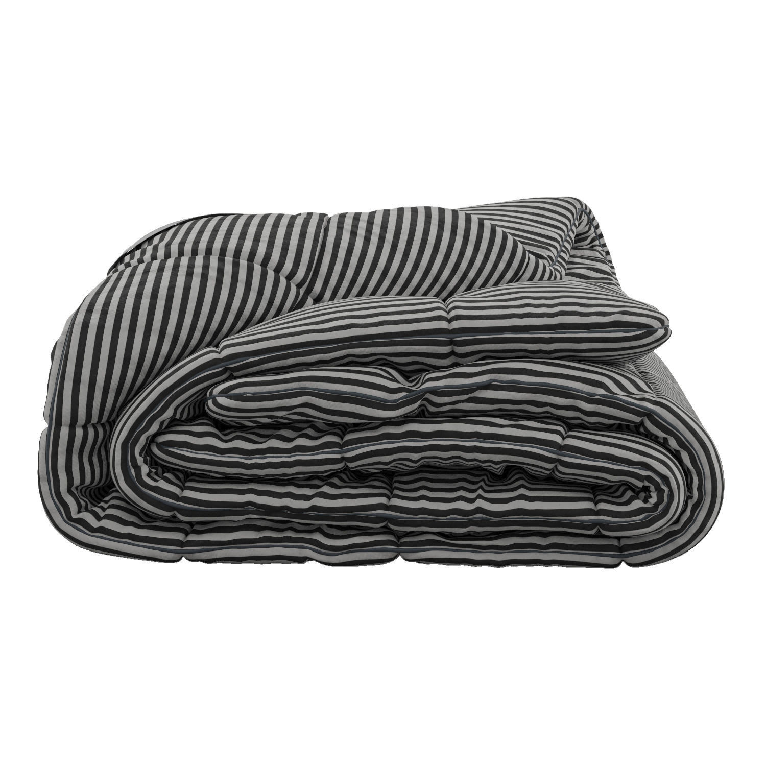 Rolled-up Duvet 3D model_11