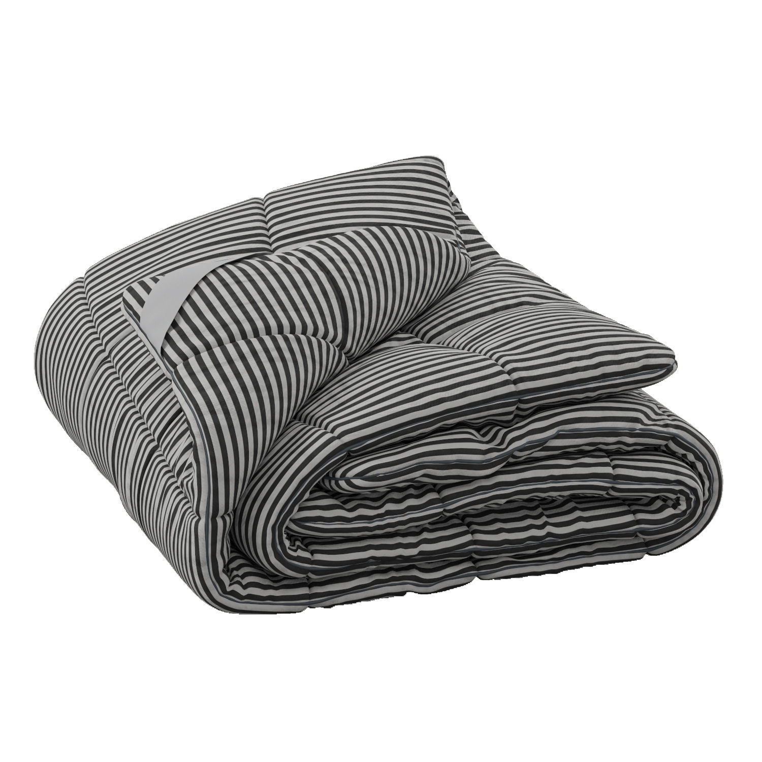 Rolled-up Duvet 3D model_2