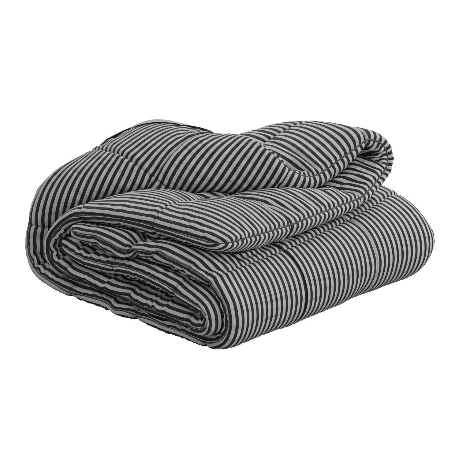 Rolled-up Duvet 3D model_5
