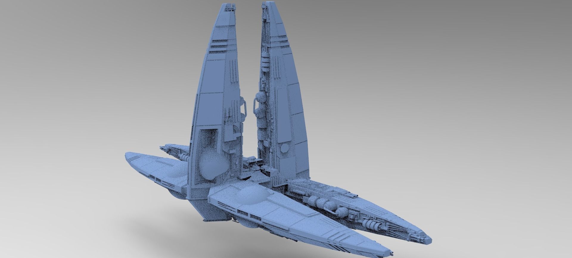 Wraith Interceptor architecture 7 3D model_1
