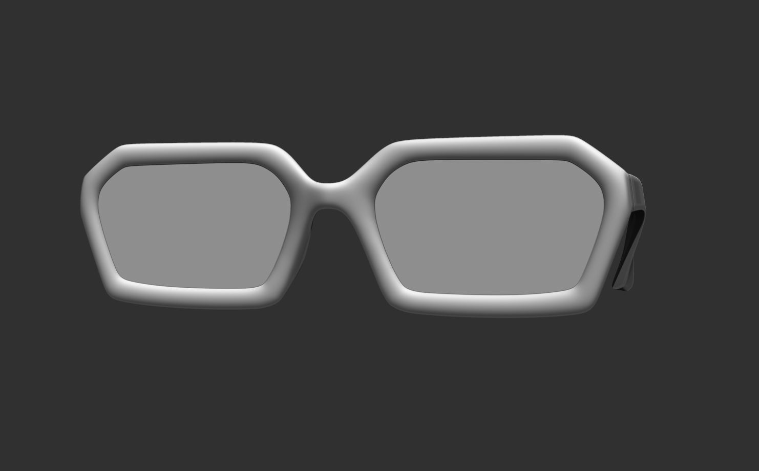 15 Glasses Base Mesh 3D model_11