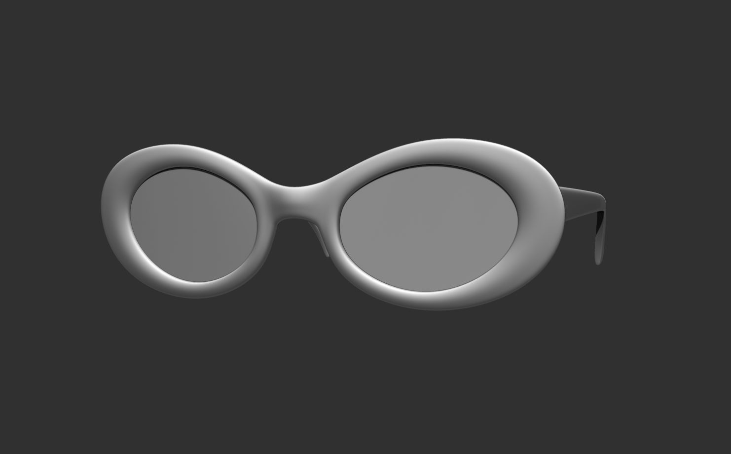 15 Glasses Base Mesh 3D model_12